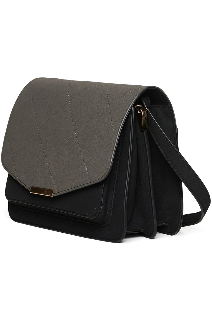 Noella - Blanca Multi Compartment Bag - Dark Grey/Black Tasker