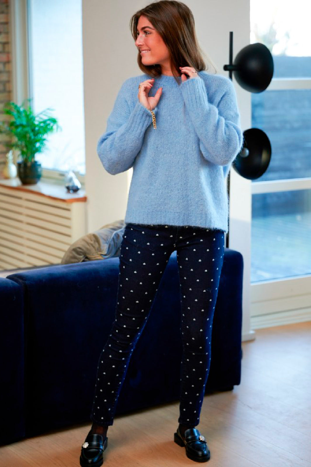 Noella - Demi Print Jeans - Denim Bukser