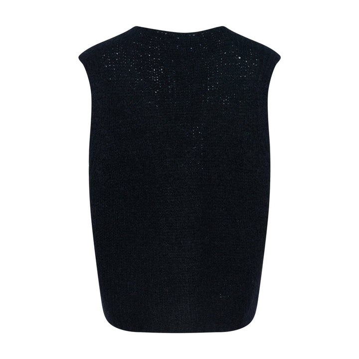 Noella - Jacey Knit Vest - 004 Black Veste