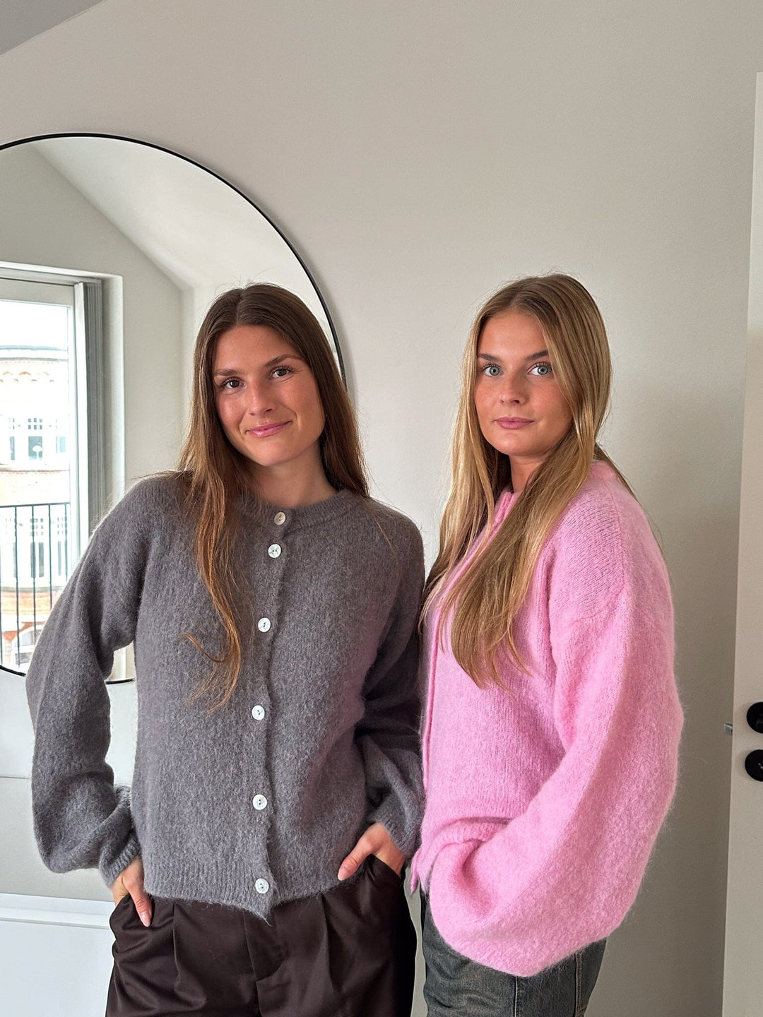 Noella - Kae Knit - 549 Blush Strikbluser