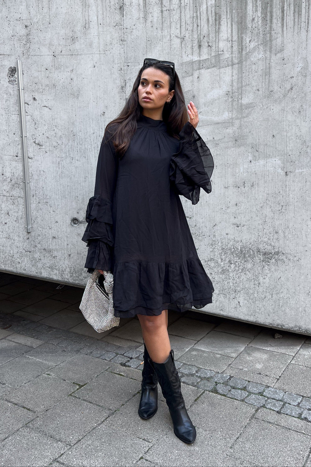 Noella - Lavanna Dress 14230002 - 004 - Black Kjoler