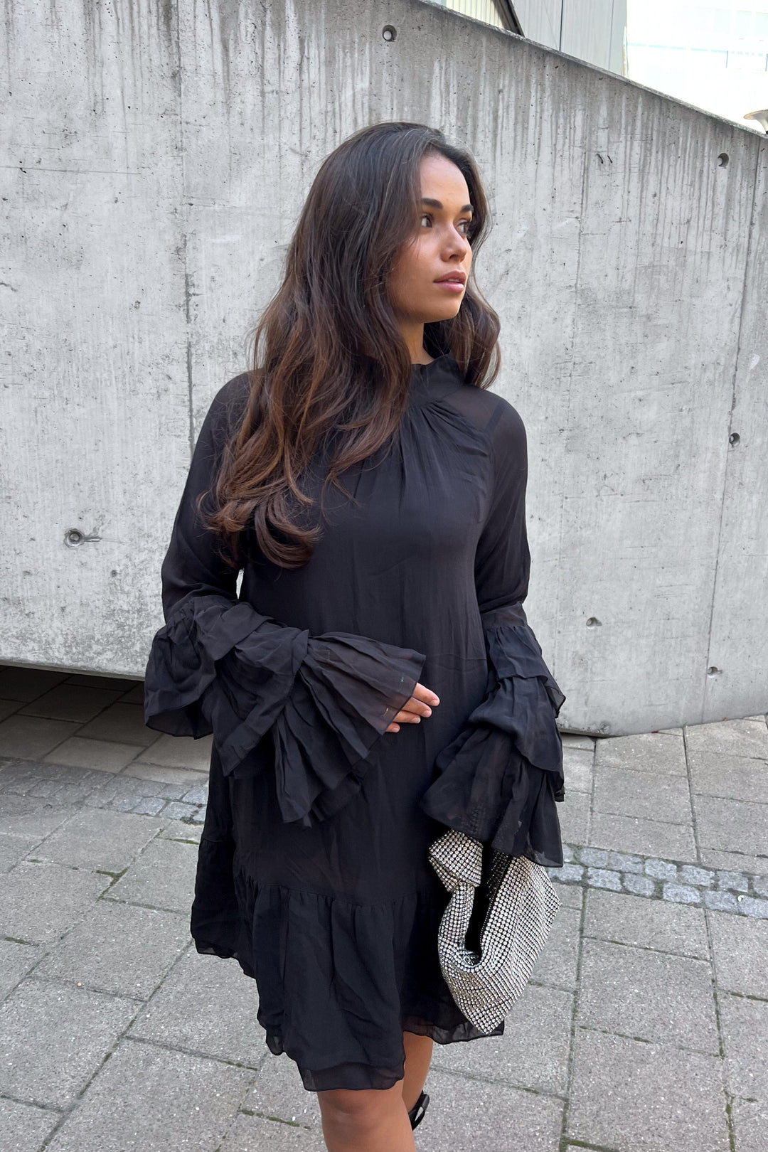 Noella - Lavanna Dress 14230002 - 004 - Black Kjoler