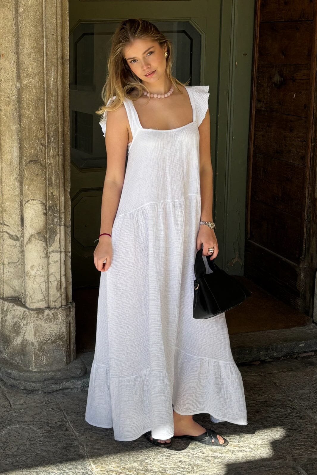 Noella - Lina Dress 13110002 - 028 - White Kjoler