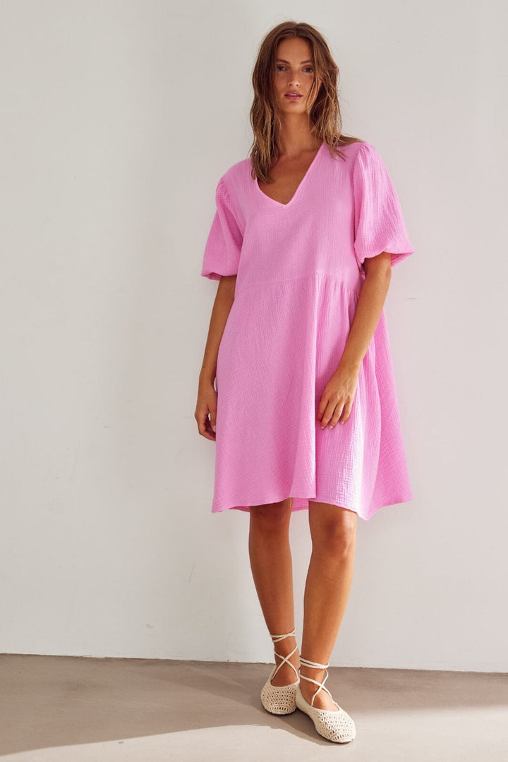 Noella - Love Dress 13490002 - 031 - Bright Pink