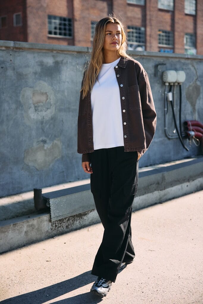 Noisy May - Nmkirby Barrel Pants - 5049488 Black Bukser