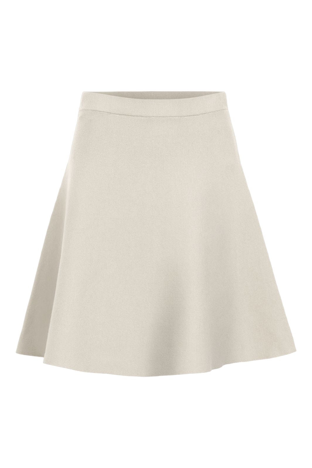 Object - Objreynard Short Knit Skirt - 4943301 Silver Gray