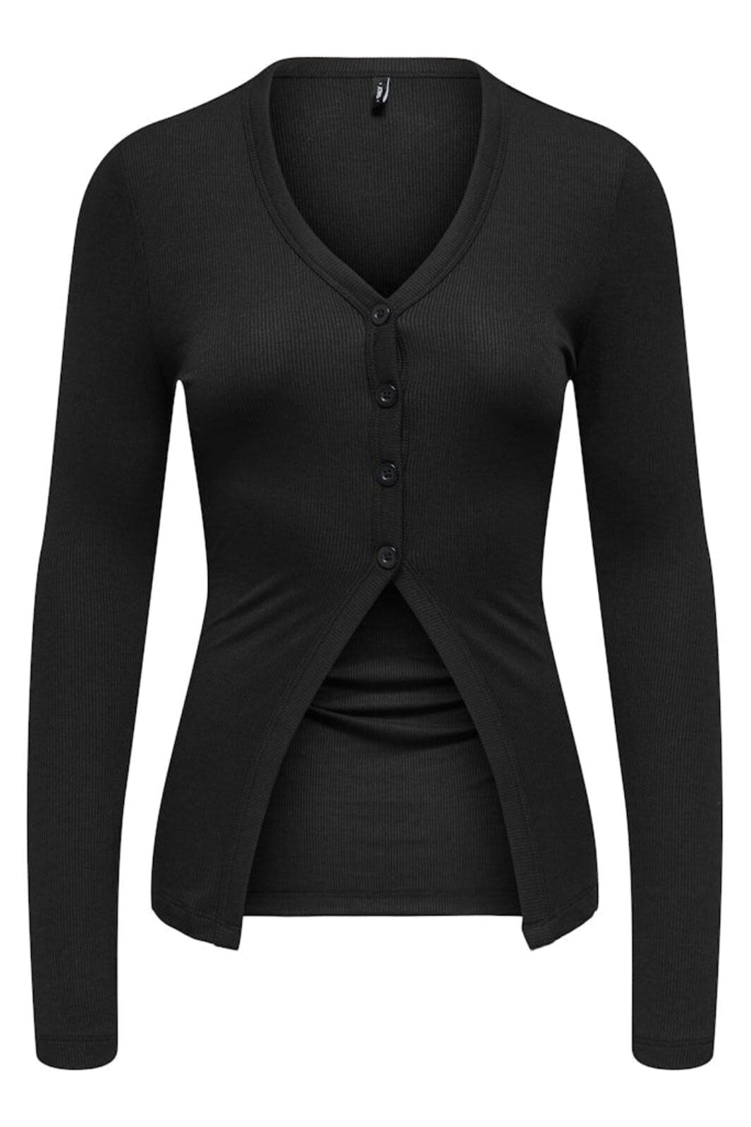 Only - Onlbora L/S Cardigan - 4919296 Black Cardigans