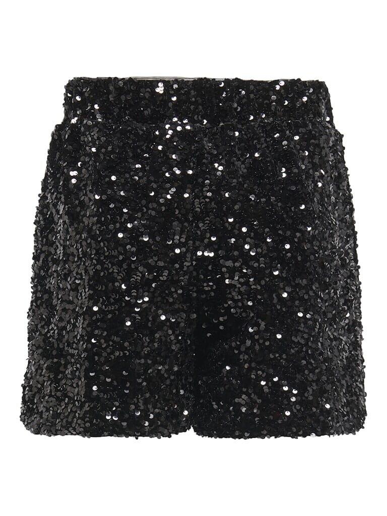 Only - Onlconfidence New Sequins Shorts - 4877623 Black Black Sequins Shorts