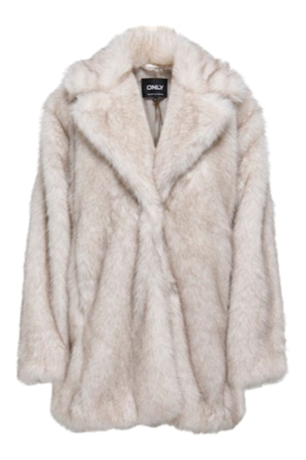 Only - Onldawn Life Faux Fur Coat Cc - 4765254 Pumice Stone Frakker