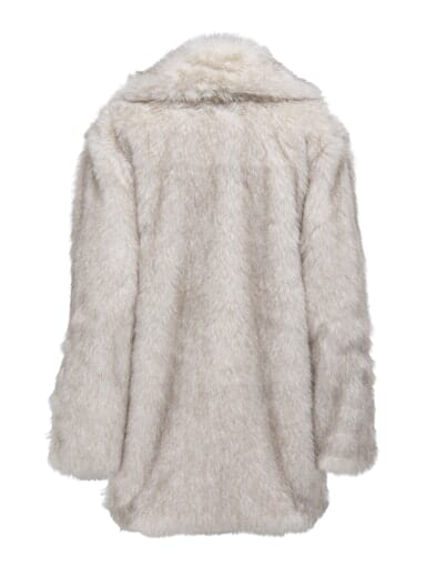 Only - Onldawn Life Faux Fur Coat Cc - 4765254 Pumice Stone Frakker