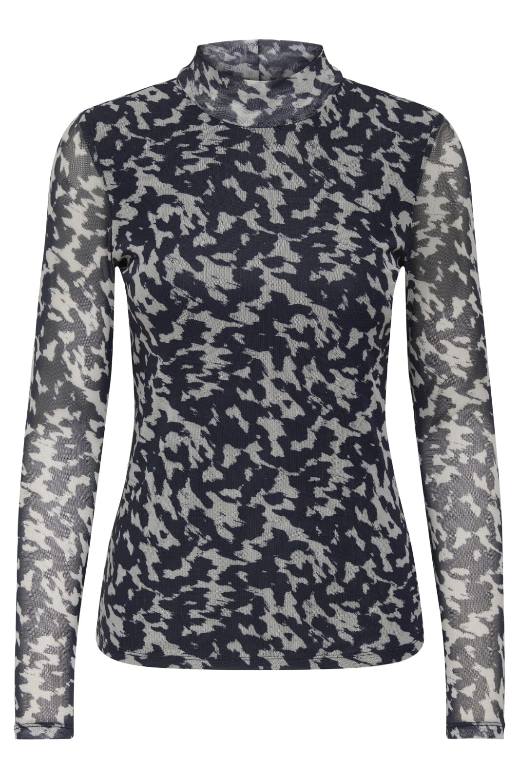 Only - Onlerica Life Mesh L/S Top - 4835464 Blue Graphite Rodeo Pumice