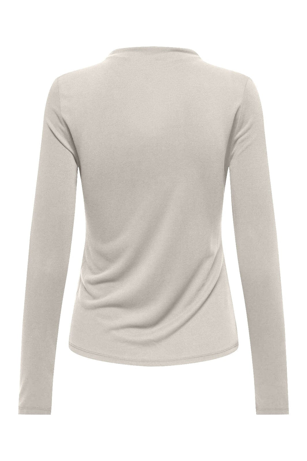 Only - Onlfree Life L/S Drape Top - 4891910 Pumice Stone