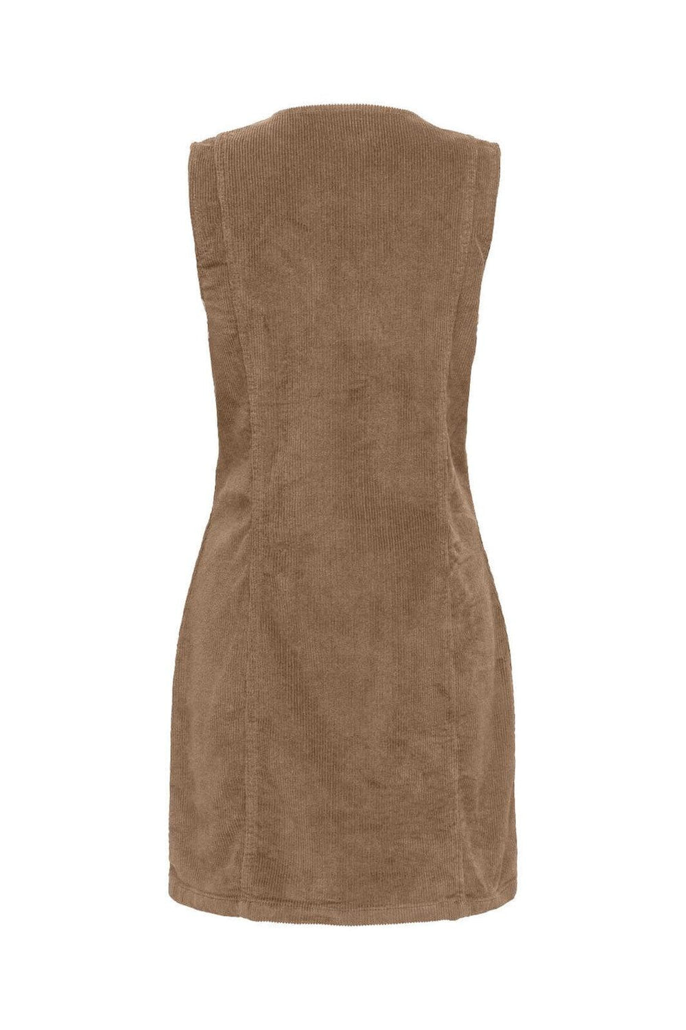 Only - Onlglobals/L Short Cord Dress - 4892760 Cocoa Créme