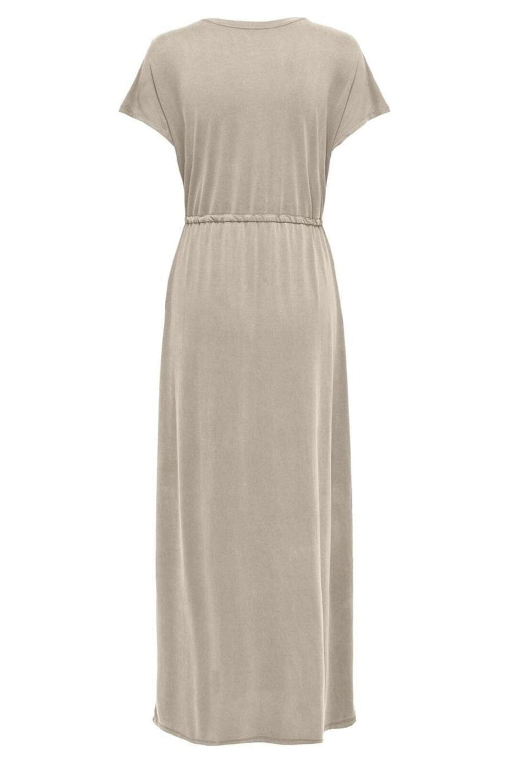 Only - Onlhannah S/S Long Dress - 4793475 Feather Gray Kjoler