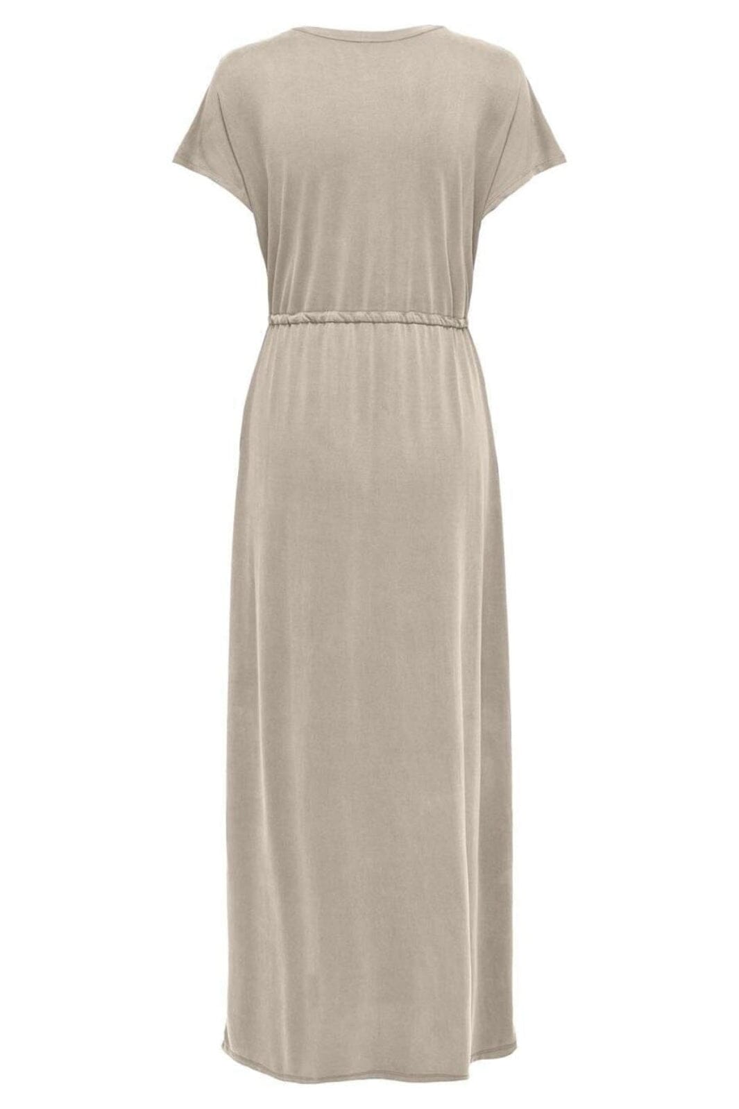 Only - Onlhannah S/S Long Dress - 4793475 Feather Gray Kjoler