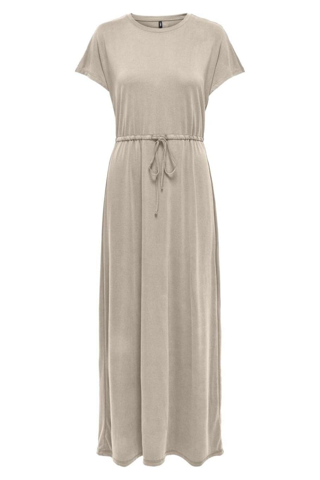 Only - Onlhannah S/S Long Dress - 4793475 Feather Gray Kjoler