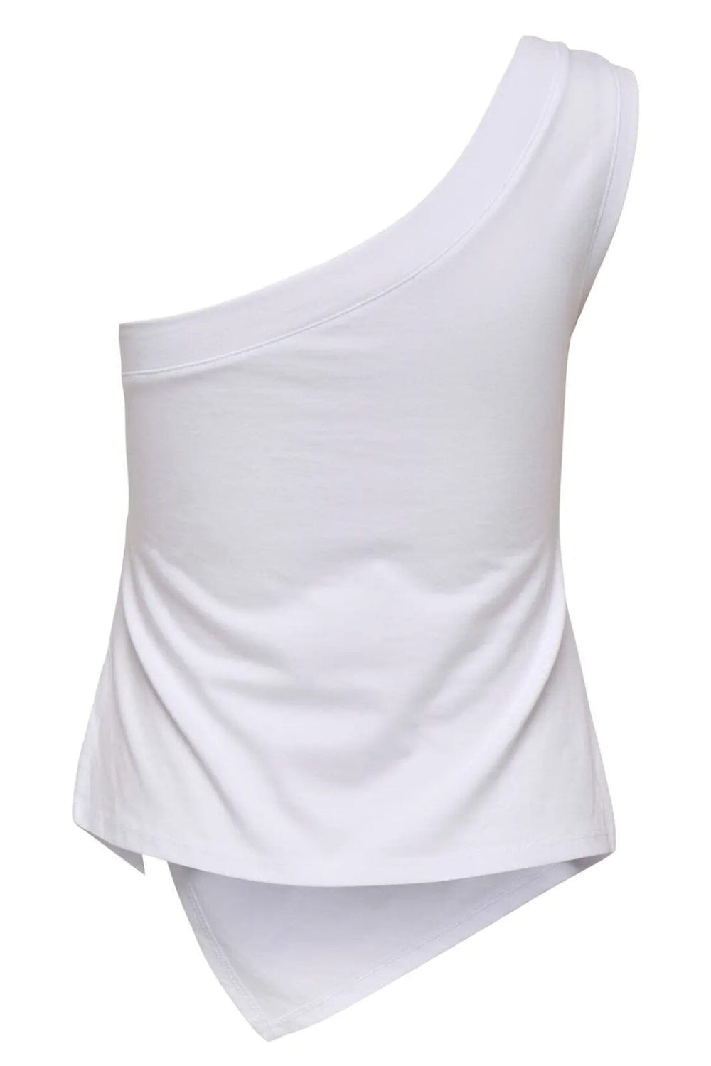 Only - Onlindy S/L One Shoulder Top Box - 4771494 Bright White