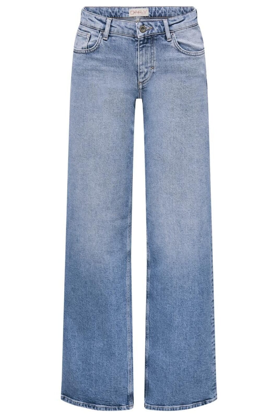 Only - Onljuicy Lw Wide Leg Rea365 - 4326492 Light Blue Denim Jeans