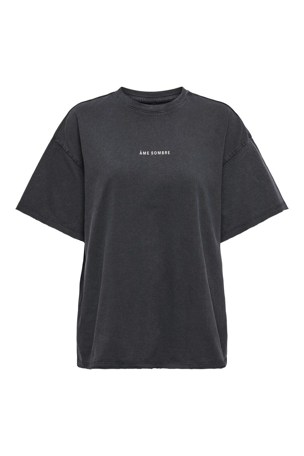 Only - Onlkinna Life S/S Oversize Top Box - 4869389 Black Noir