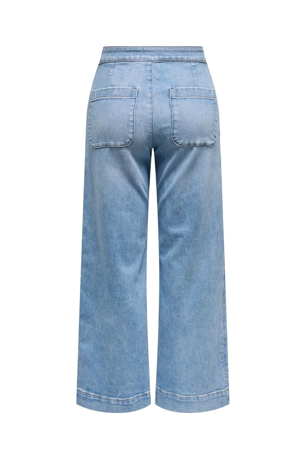 Only - Onlmadison Button Wide Crp Gen223 - 4661243 Light Blue Denim