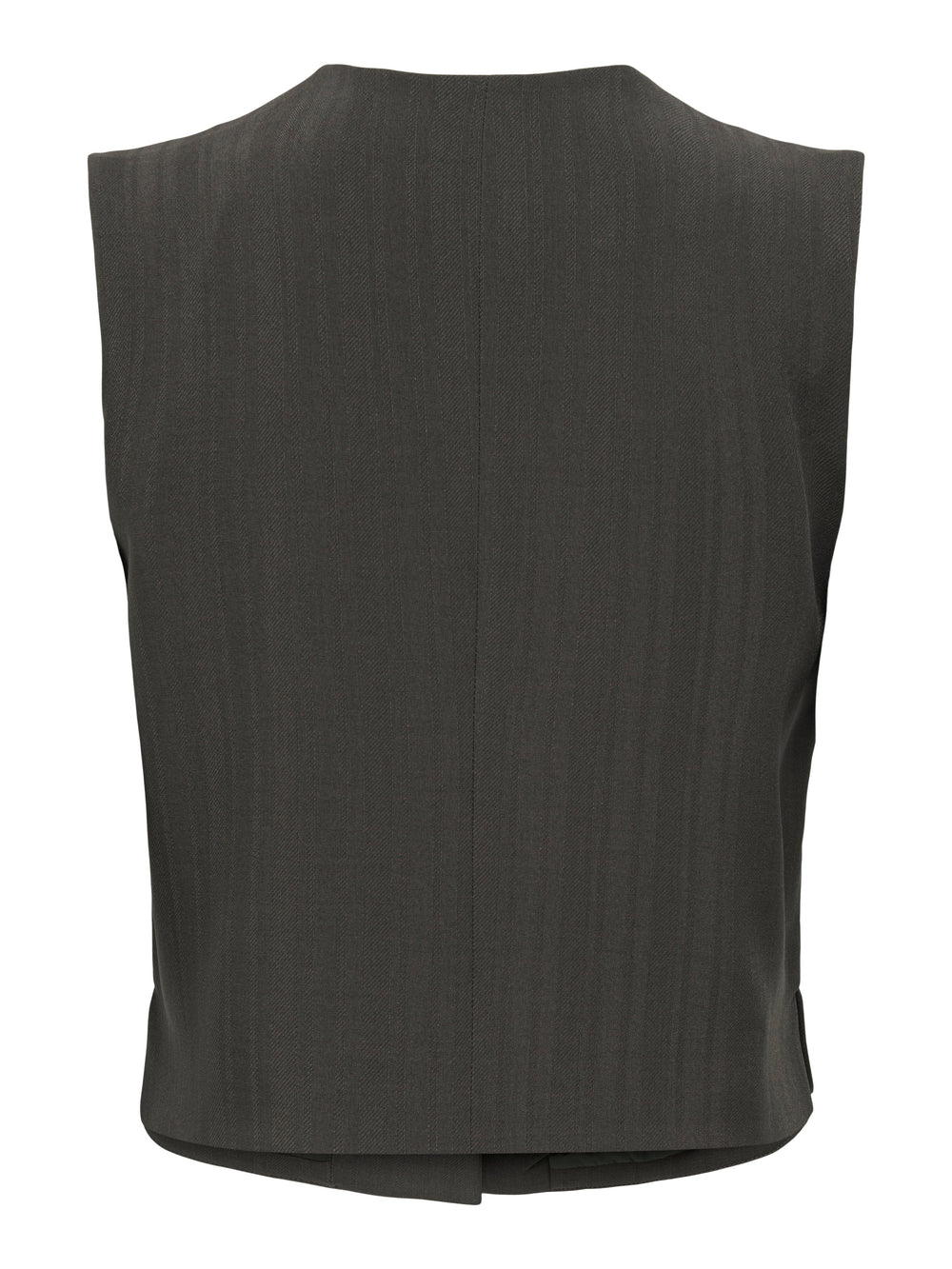 Only - Onlmateo Life S/L Stripe Vest Cc Tlr - 4786730 Mulch Veste