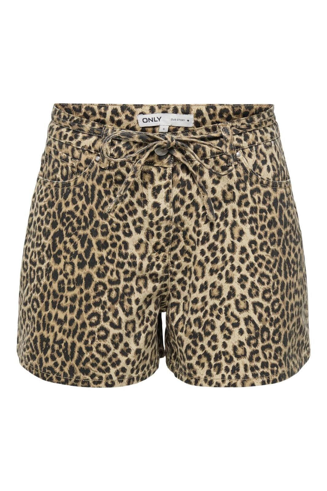 Only - Onlnaomi String Shorts - 4742313 Toasted Coconut Leo