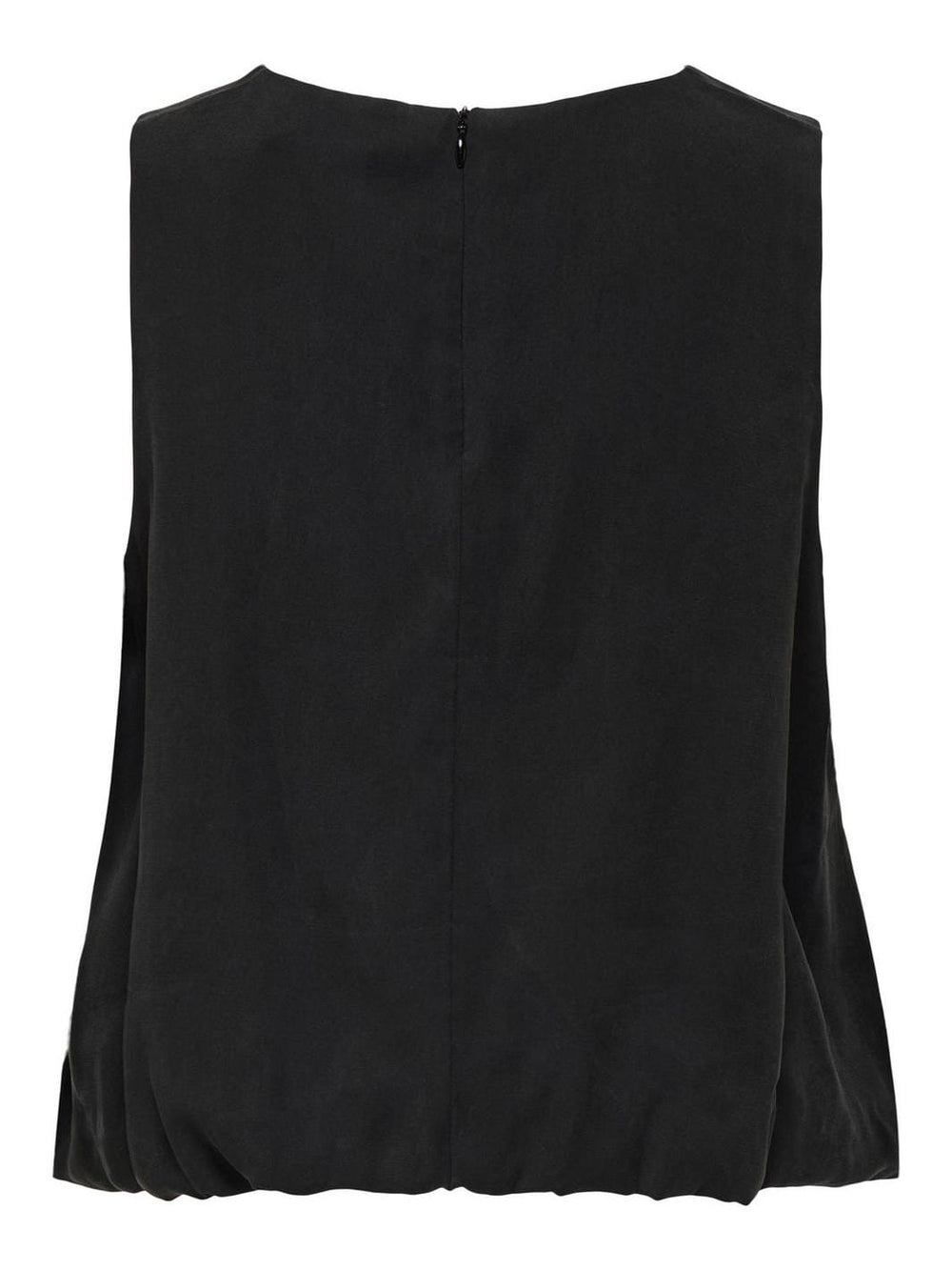 Only - Onlnica Life S/L Modal Bubble Top - 4759987 Black