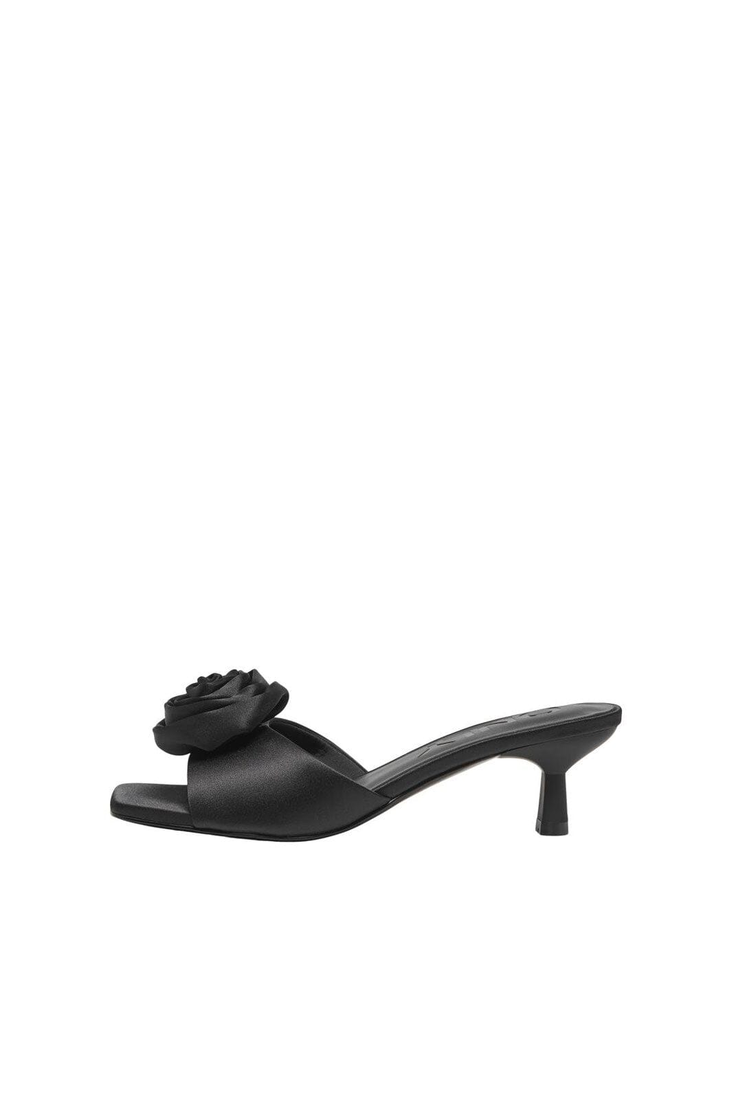 Only Shoes - Onlarie-2 Heeled Mule Rose - 4842617 Black
