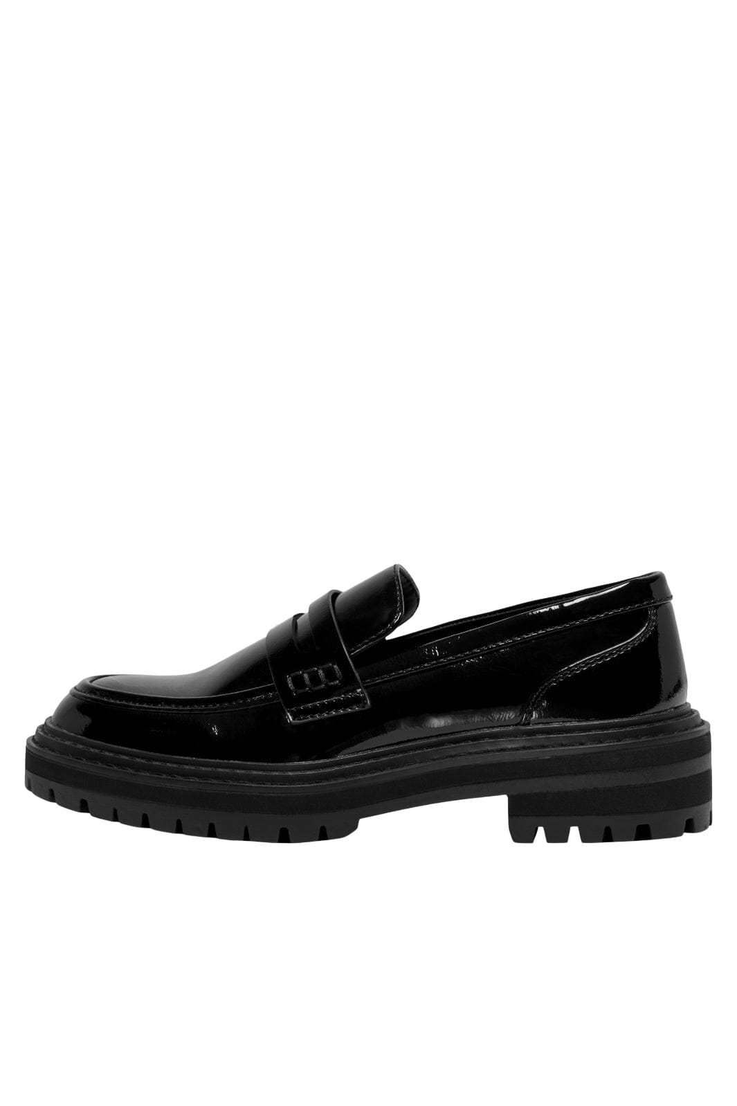 Only Shoes - Onlbeth-3 Pu Loafer - 4559346 Black Shiny