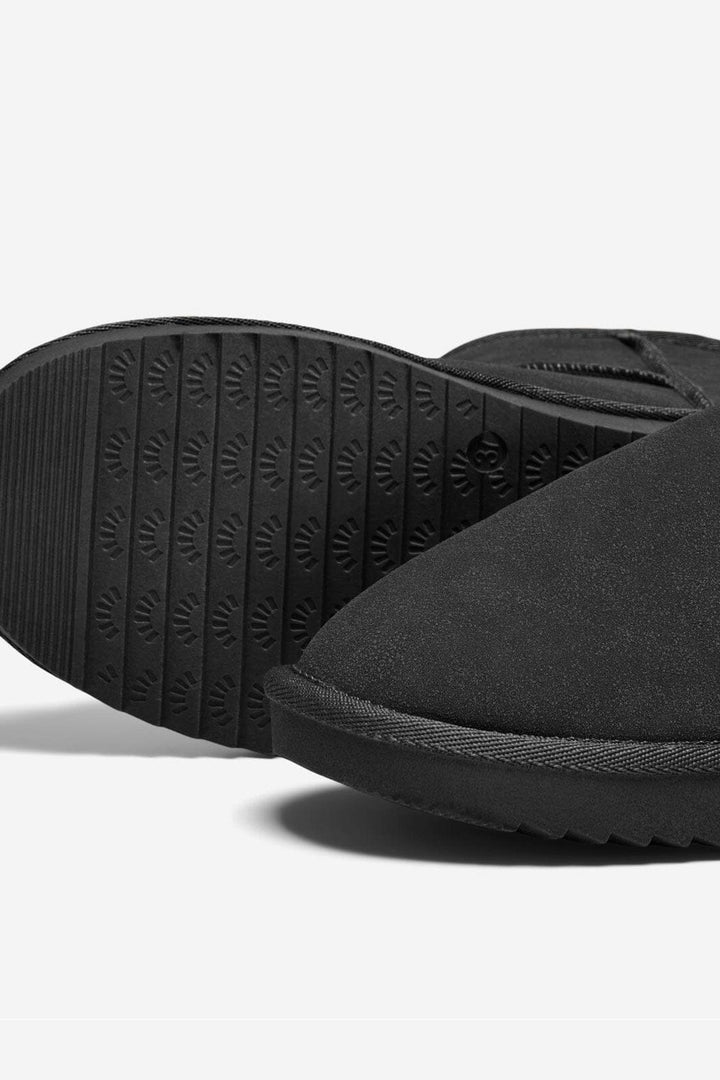 Only Shoes - Onlfeodora Teddy Lined Boot - 4676701 Black