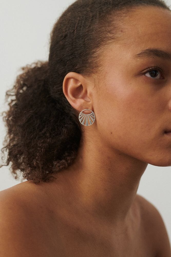 Pernille Corydon Jewellery - Misty Light Earsticks e-612-s - Silver Øreringe