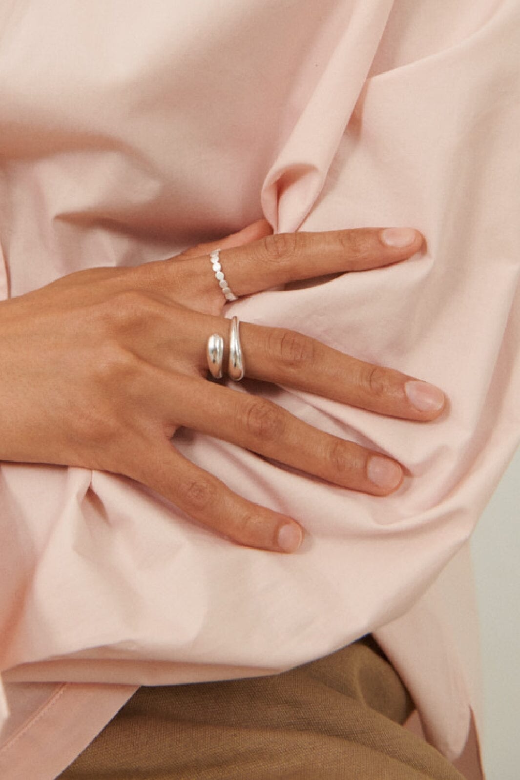 Pernille Corydon Jewellery - Rain Ring - Silver Ringe