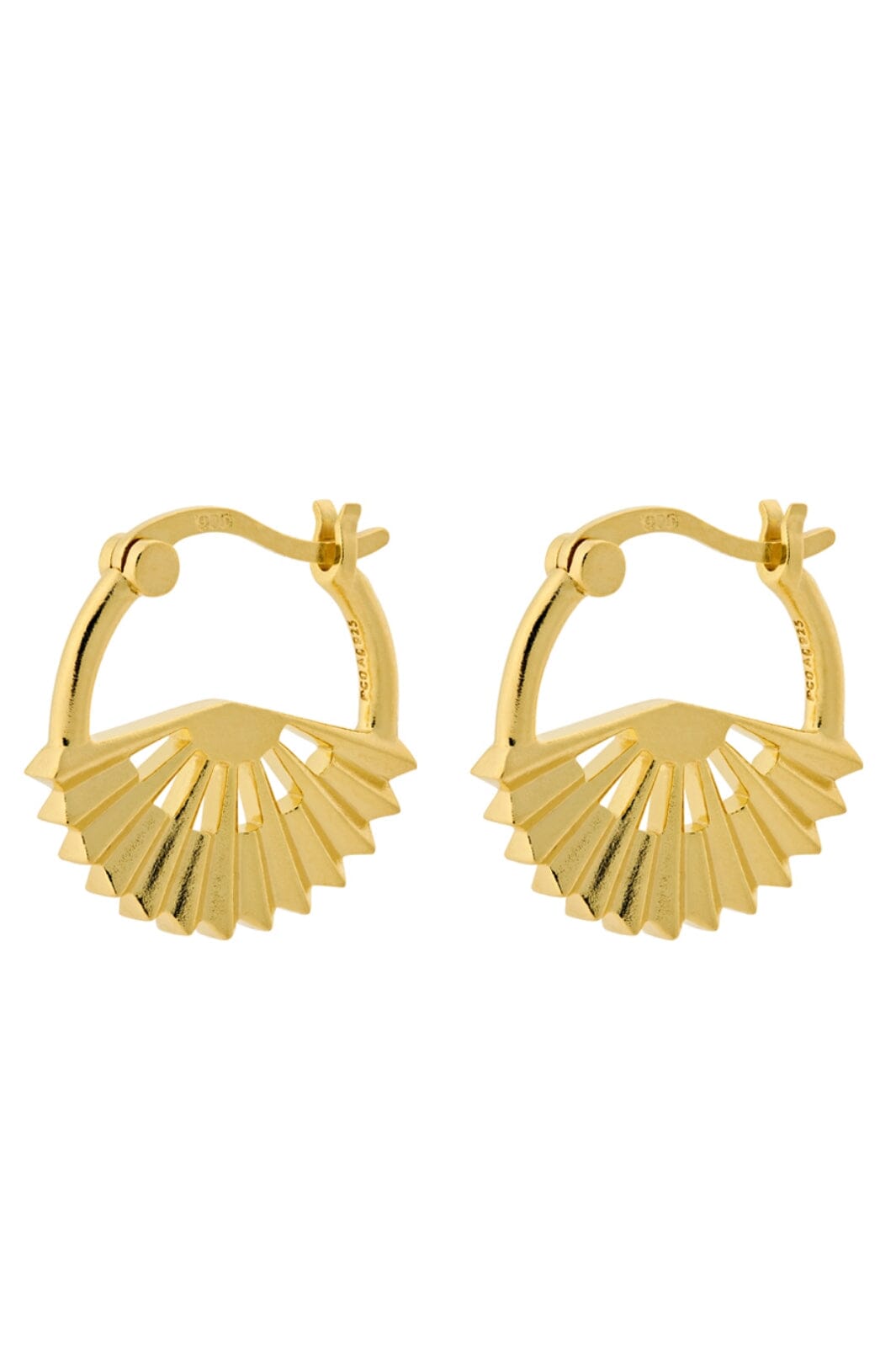 Pernille Corydon Jewellery - Small Sphere Øreringe - Gold Plated Øreringe