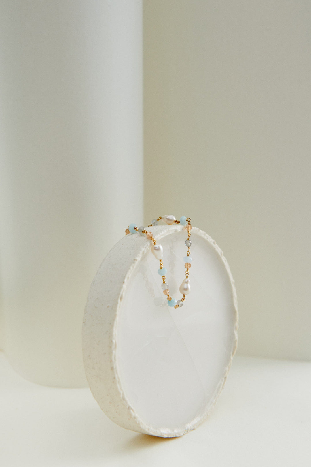 Pernille Corydon - Mellow Blue Bracelet b-375-gp - Armbånd