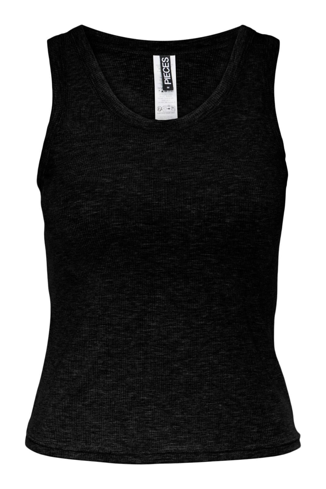 Pieces - Pcanibi Sl Bra Top - 4551413 Black Toppe