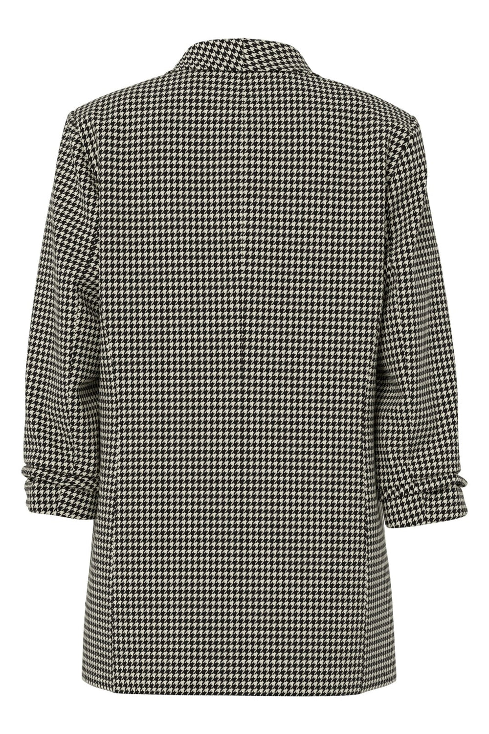 Pieces - Pcbosella 3/4 Printed Blazer - 4881031 White Pepper Houndstooth