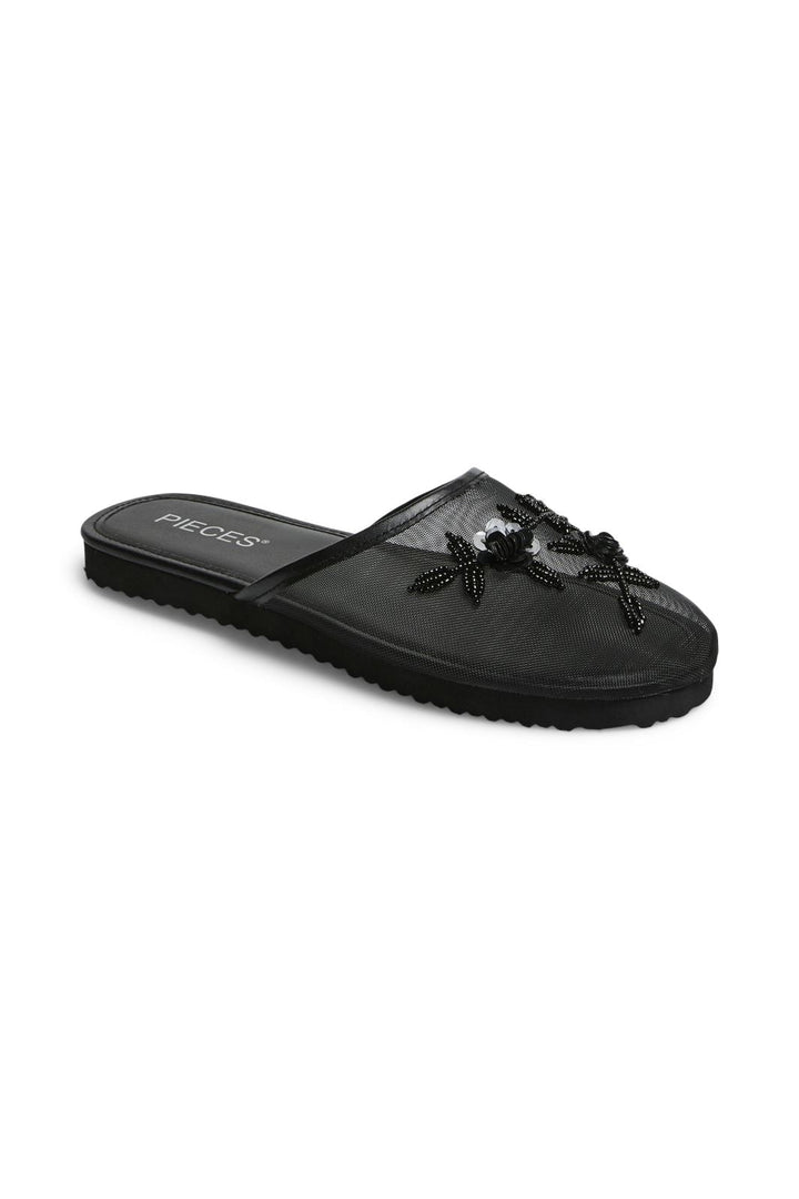 Pieces - Pcsophia Mesh Slipper Hg - 4742753 Black