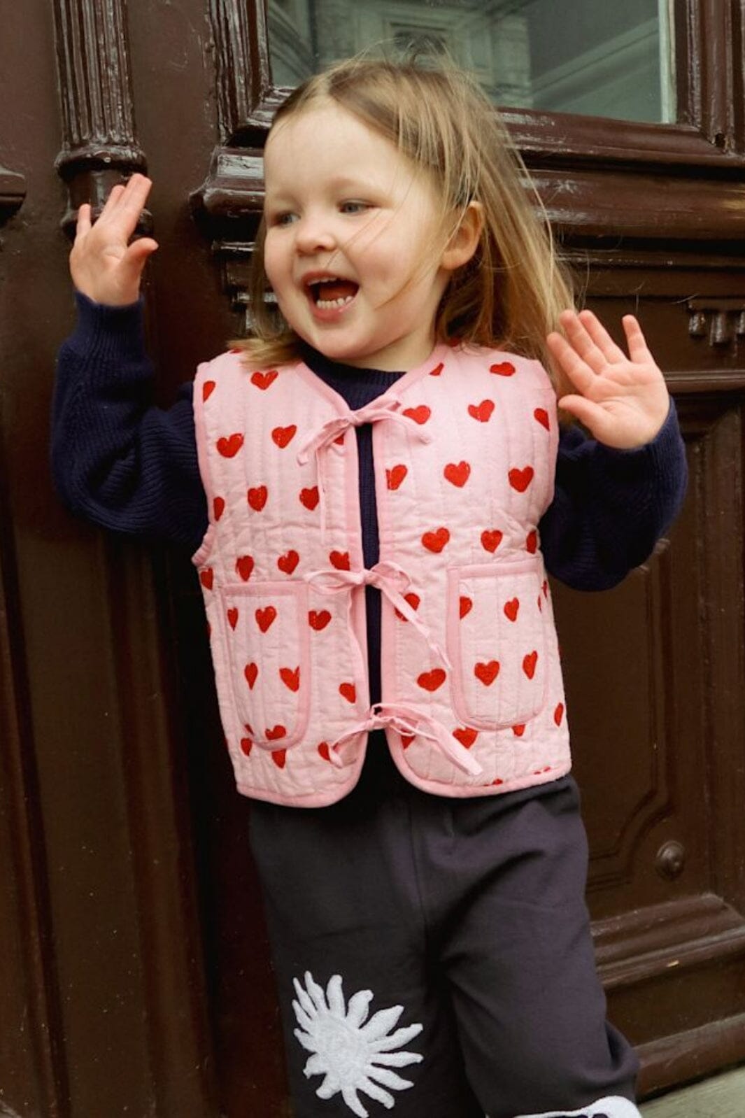 Sissel Edelbo - Honey MINI Vest SE 1660 - Tiny Red Veste