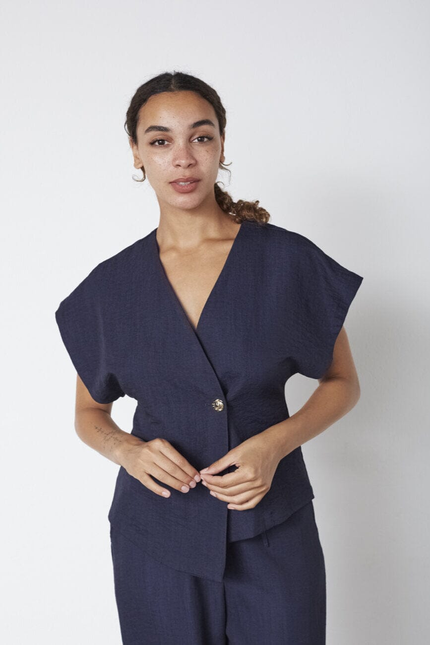 Sisters Point - Gevela-Ve2 19335 - 941 - Dark Blue Veste