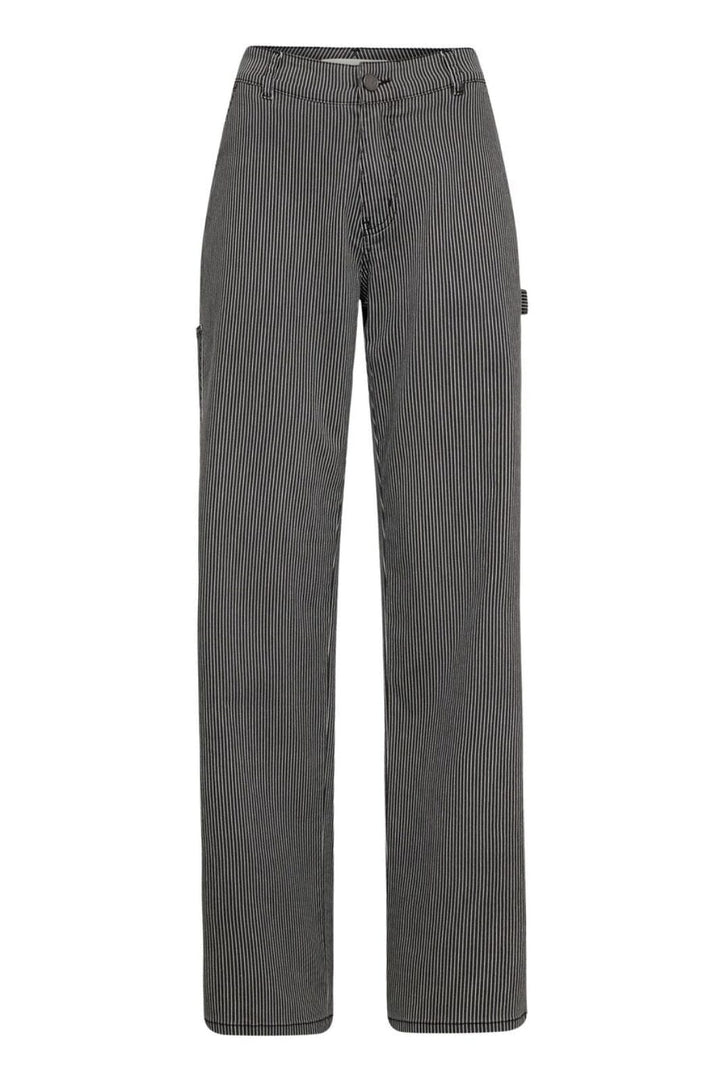 Sofie Schnoor - Trousers - 1021 Black Thin Stripe Bukser