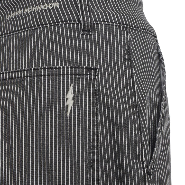 Sofie Schnoor - Trousers - 1021 Black Thin Stripe Bukser