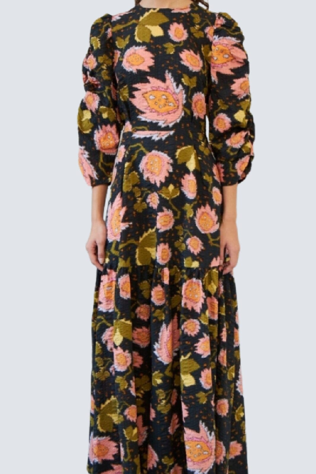 Stella Nova - Nynne - 776 Dark Flowers Kjoler