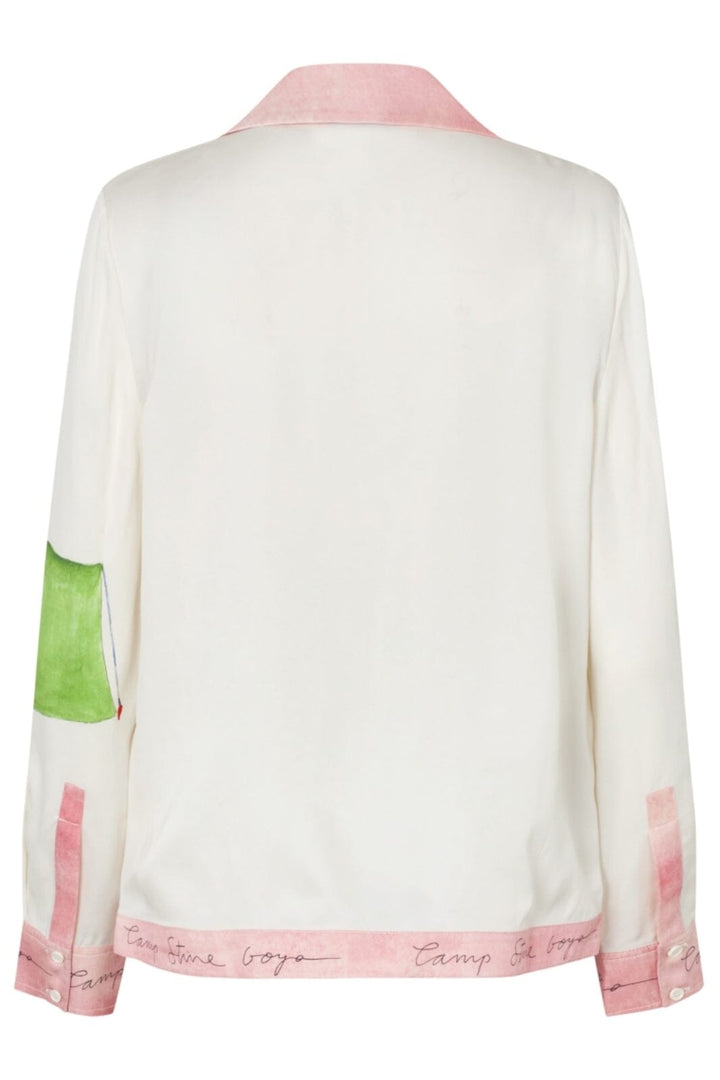 Stine Goya - 2263 Dry Viscose, Loose Long Sleeve Shirtsg-aw25-t096-2263 - Camp Stine Goya