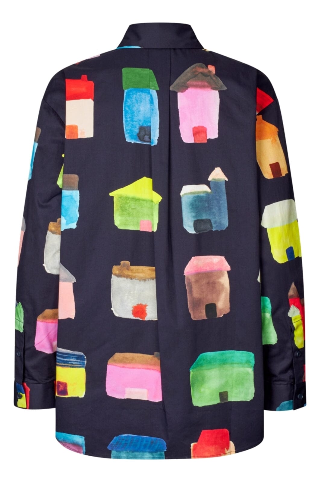 Stine Goya - 2340 Midweight Cotton, Pocket Oversized Shirtsg-aw25-t098-2340 - Refugios