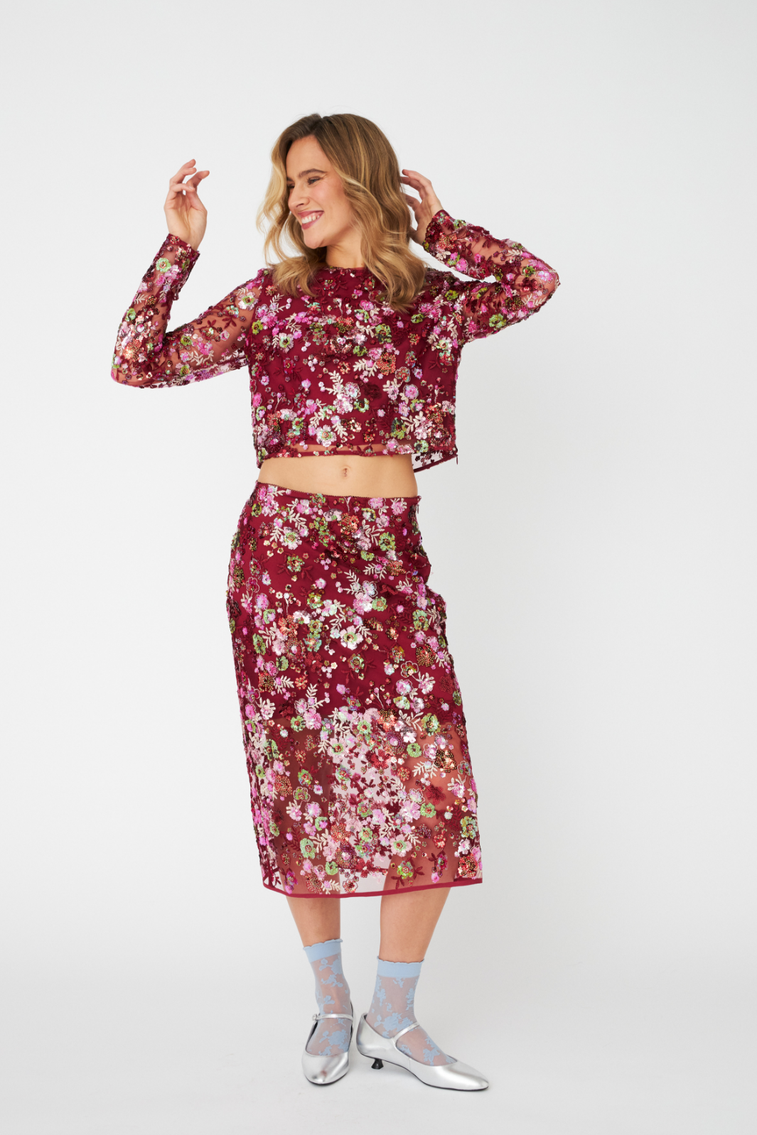 Cras - Queen Skirt C486 - 4044 Cabernet
