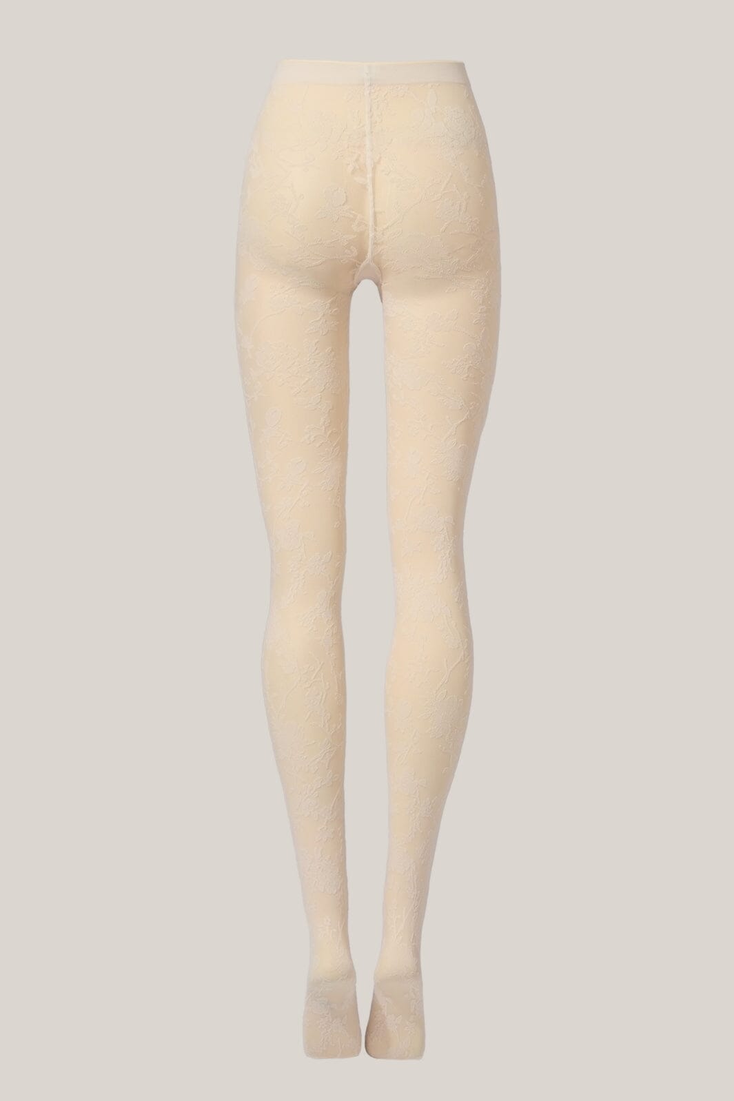 Wolford - Flower Tights17625 - 4864 Buttermilk