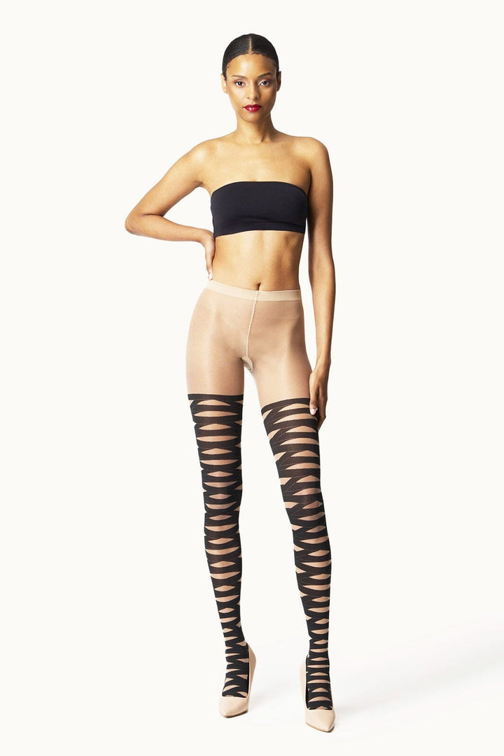 Wolford - Hero Tights17629 - 8641 Fairly Light/black