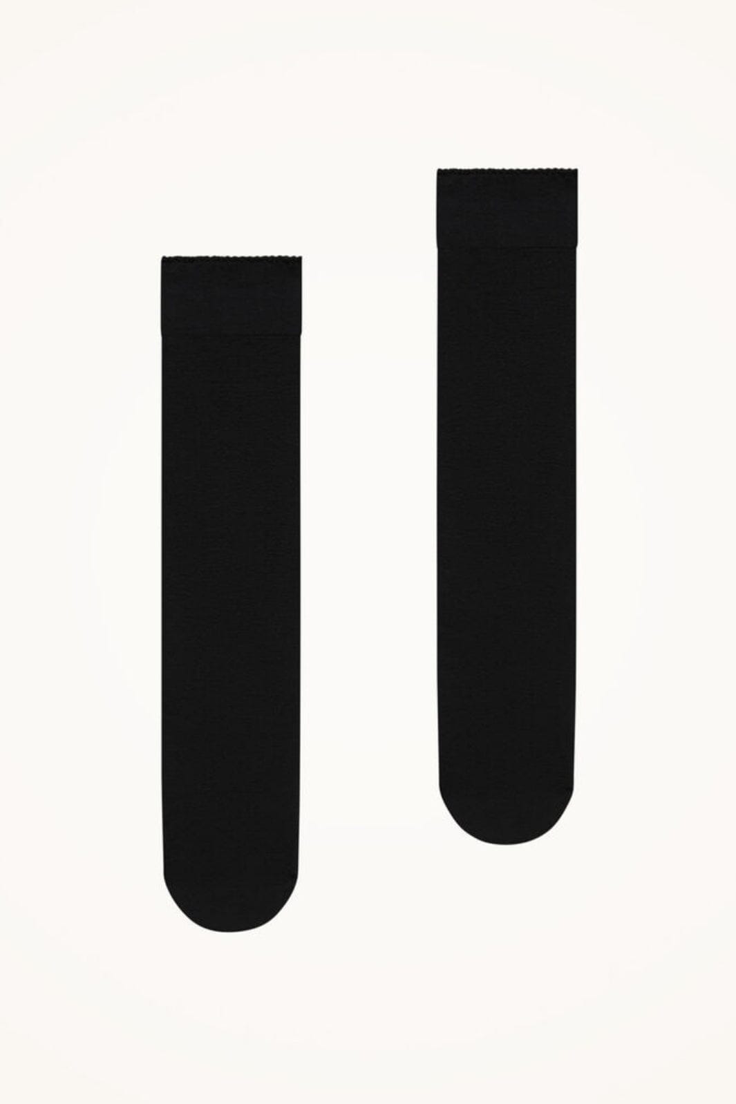 Wolford - Velvet De Luxe 50 Knee-highs - 7005 Black Strømper