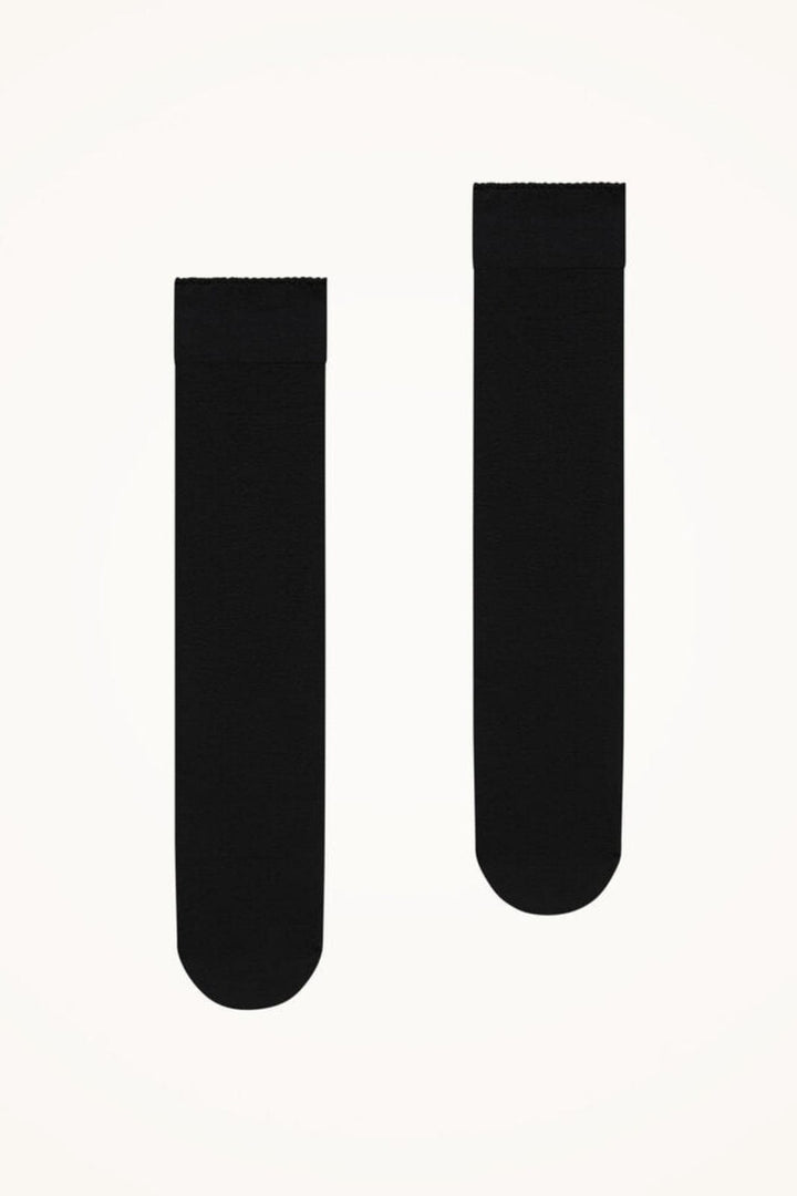 Wolford - Velvet De Luxe 50 Knee-highs - 7005 Black Strømper