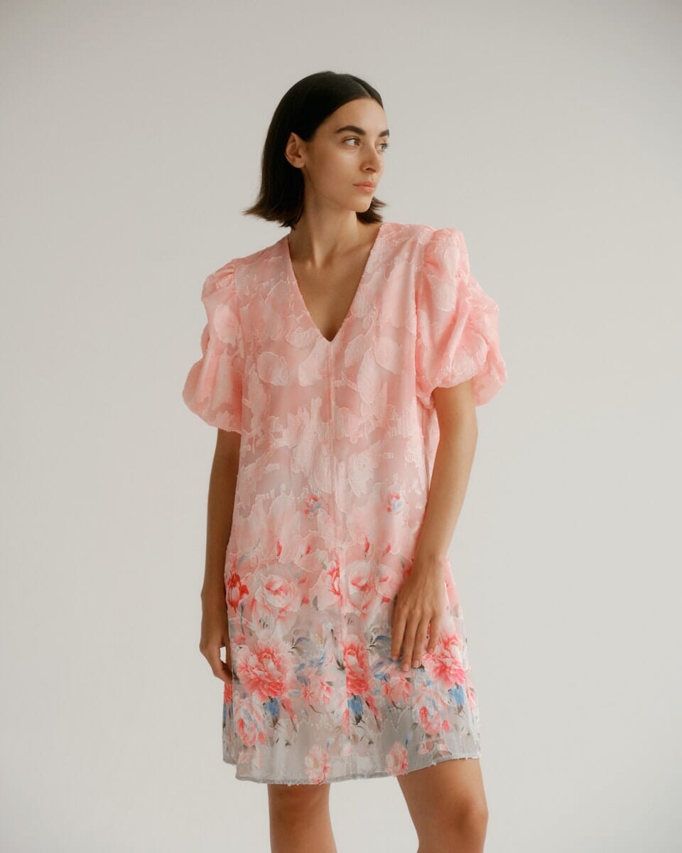 Y.A.S - Yashannah 2/4 Dress 26038172 - 4804129 - Plumeria Hannah Print Kjoler